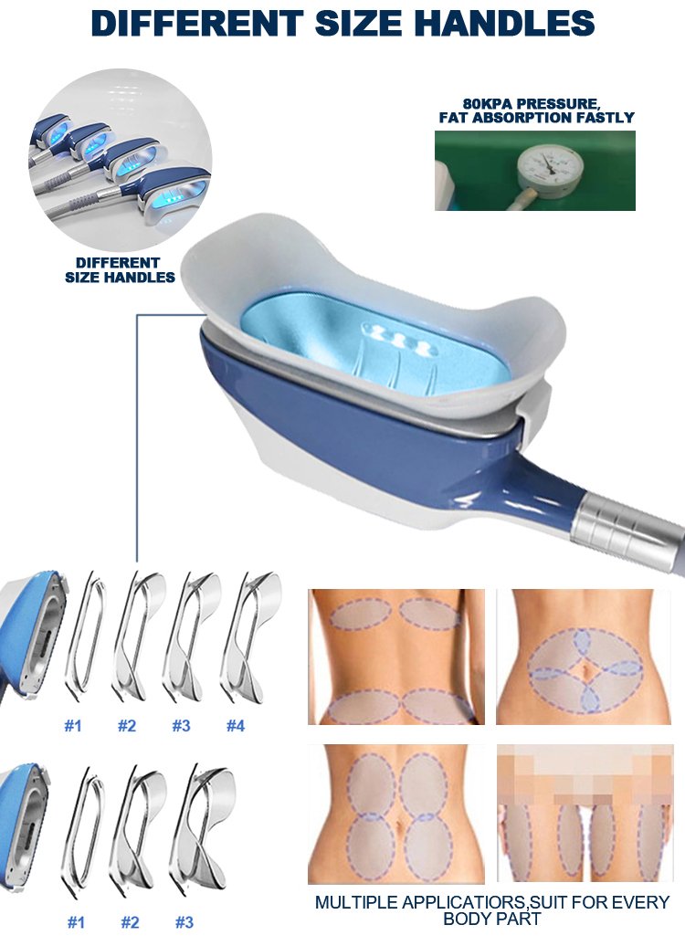 different size of cryolipolysis handles