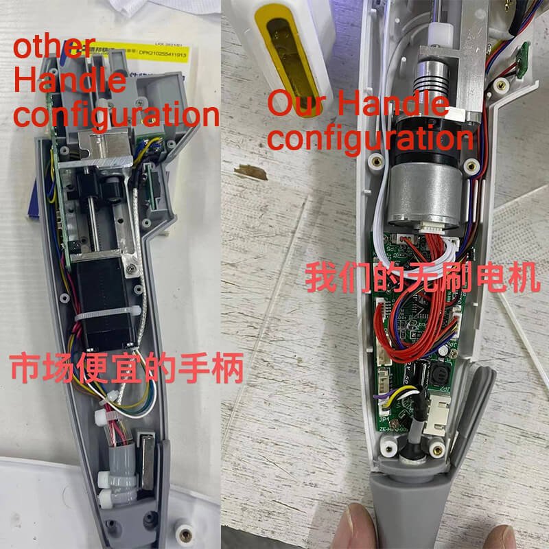 our hifu handpieces vs others