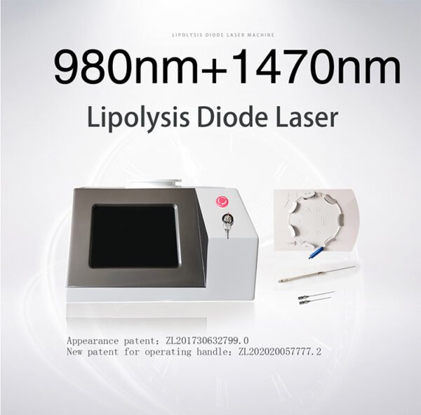 980nm 1470nm lipolysis diode laser machine