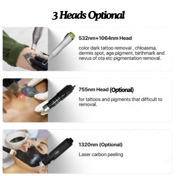 Q-switched Nd Yag Laser Machine with 1064nm 785nm 532nm (6)